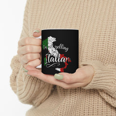 Funny Italian Ceramic Mug