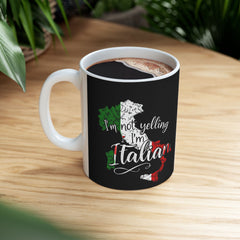 Funny Italian Ceramic Mug